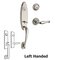 Baldwin Reserve - Chesapeake Handleset with Decorative Door Lever with Traditional Round Rose
