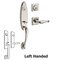 Baldwin Reserve - Chesapeake Handleset with Decorative Door Lever with Traditional Square Rose