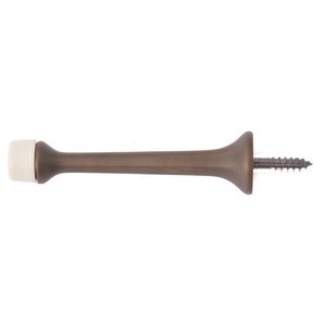 Alno Creations Cabinet Hardware - Robe Hooks, & Escutcheons - 3 1/2" Door Stop in Chocolate Bronze