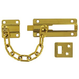 Deltana - Solid Brass Security Chain/Doorbolt