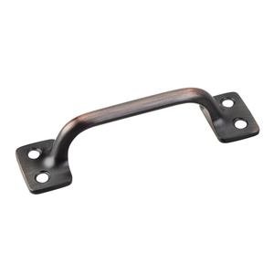 Hardware Resources - 4-1/16" x 1-1/8" Sash Pull in Brushed Oil Rubbed Bronze