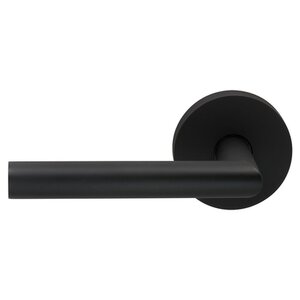 Omnia - Prodigy Door Hardware - Modern Lever with Modern Rose