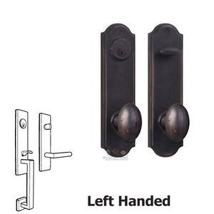 Weslock Hardware - Molten Bronze - Tramore - Single Deadbolt Keylock Handleset with Keyed Durham Knob