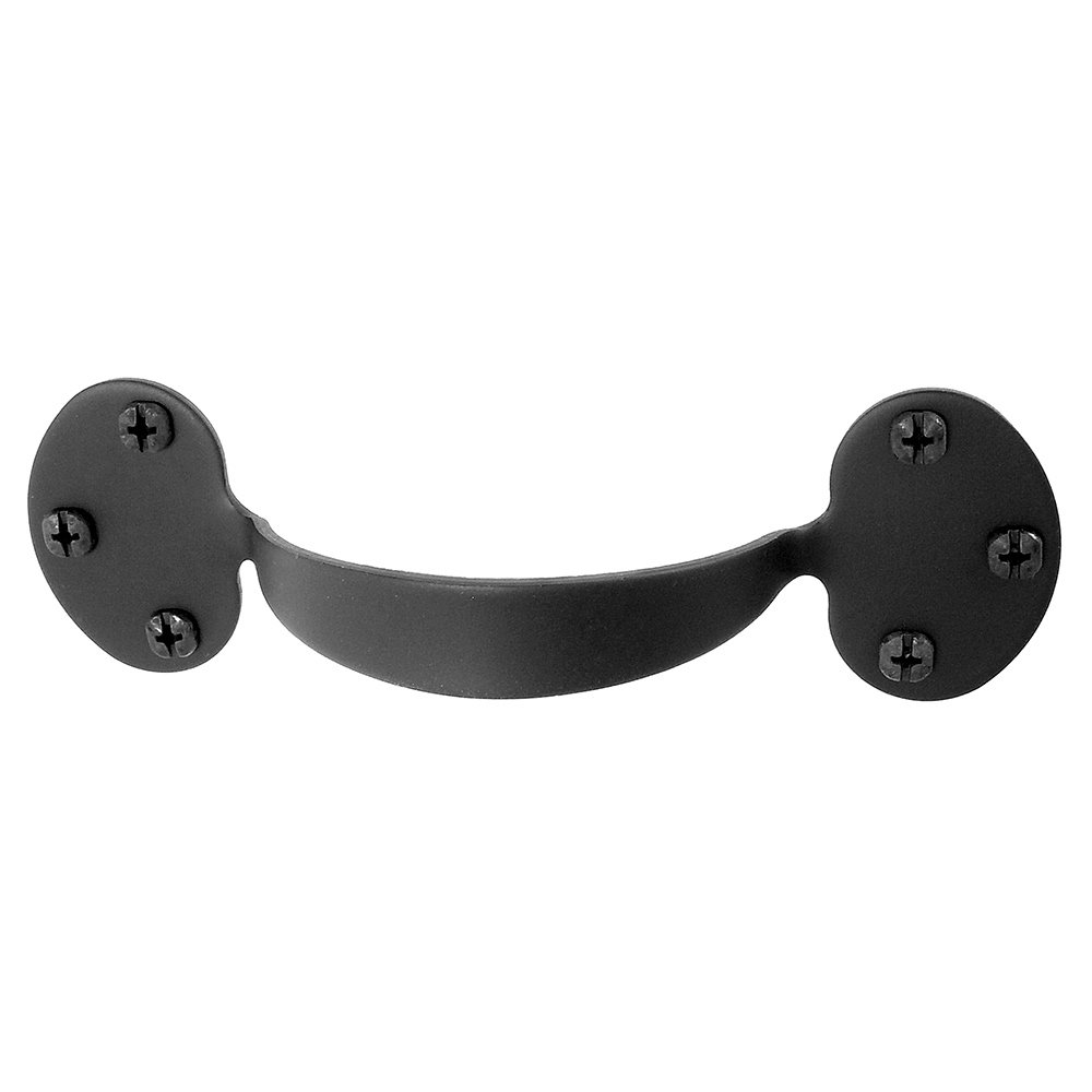 6 3/4" Front Mount Pull in Black