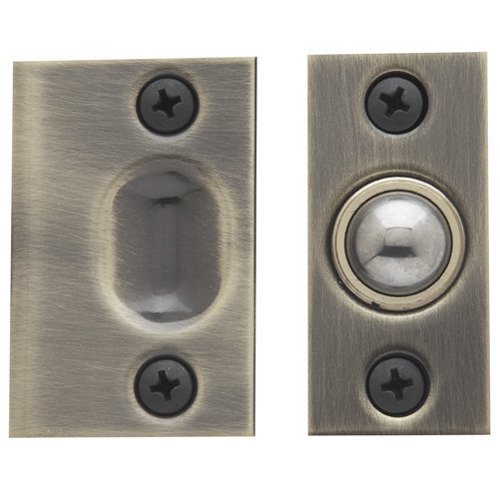 Adjustable Ball Catch (Fitted in Door) in PVD Graphite Nickel