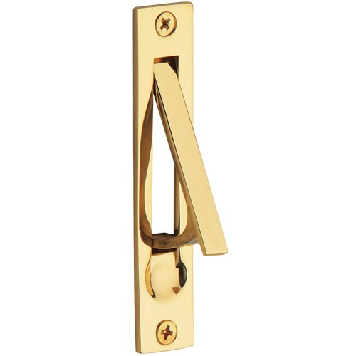 3 7/8" x 3/4" Edge Pull in Lifetime PVD Polished Brass