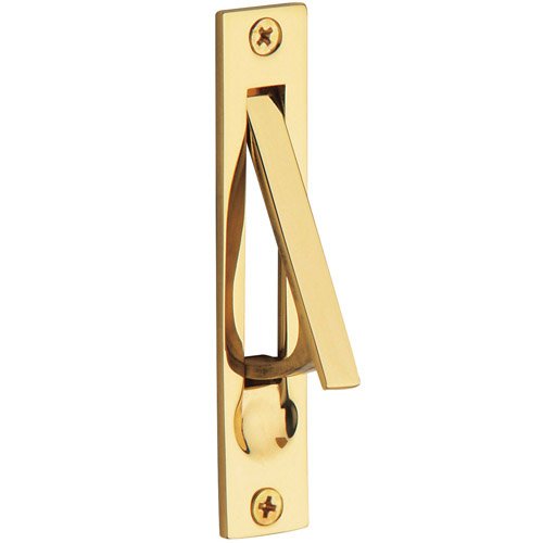 3 7/8" x 3/4" Edge Pull in Unlacquered Brass