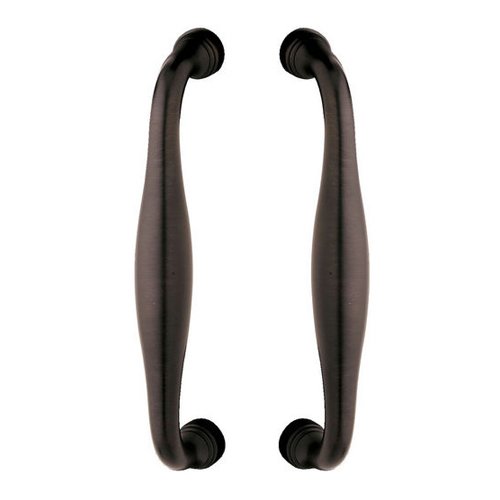 7 3/4" Centers Back to Back Surface Mounted Hollow Metal Door Pull in Venetian Bronze