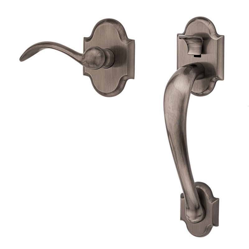 Right Handed Passage Handleset Kit in PVD Graphite Nickel