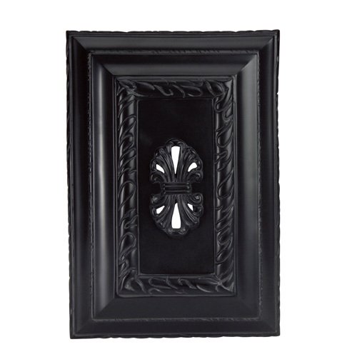 Elegantly Hand Carved Door Chime in Black Semi Gloss