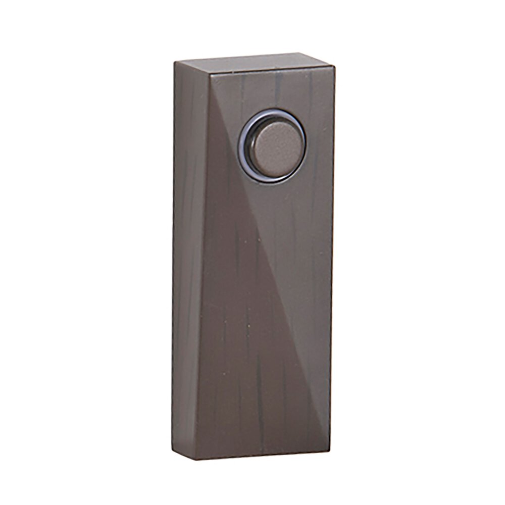 Surface Mount Push Button Door Bell In Aged Iron