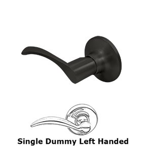Left Handed Claremont Lever Dummy in Oil Rubbed Bronze