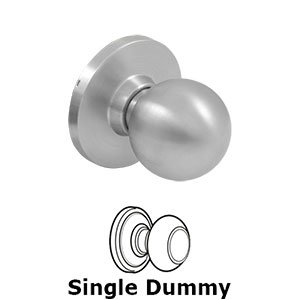 Commercial Dummy Standard Grade 2 with Round Knob in Brushed Stainless Steel