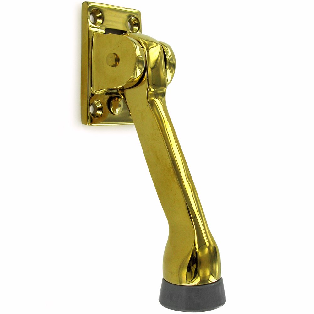Solid Brass 4" Kickdown Holder in PVD Brass