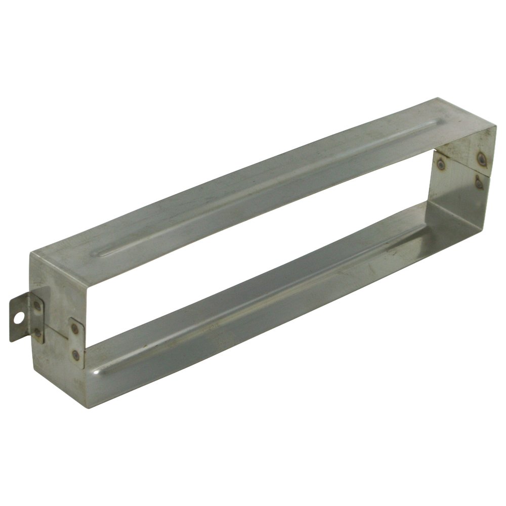 Stainless Steel Letter Box Sleeve in Brushed Stainless Steel