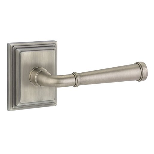Single Dummy Right Handed Merrimack Lever With Wilshire Rose in Pewter