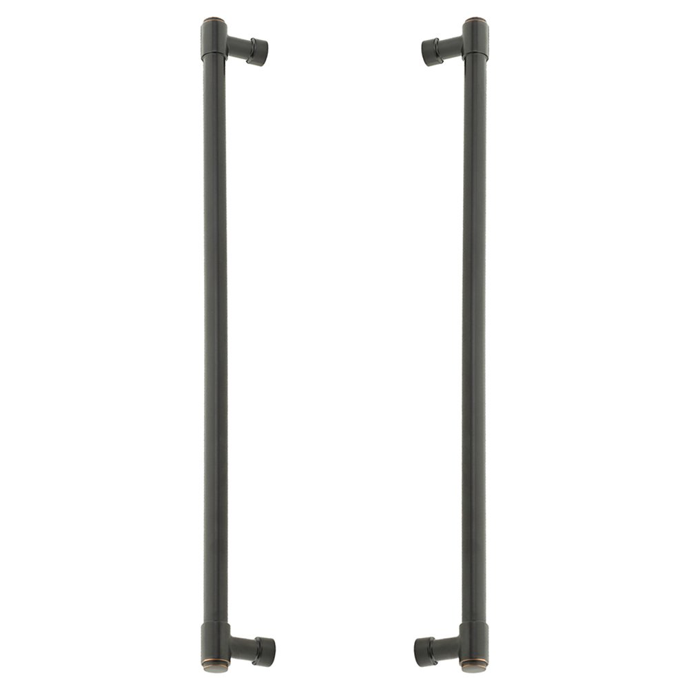18" Centers Jasper Back to Back Pull in Oil Rubbed Bronze