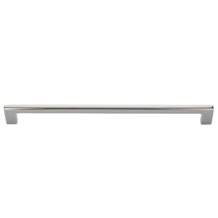 18" Concealed Surface Mount Trail Door Pull in Polished Nickel