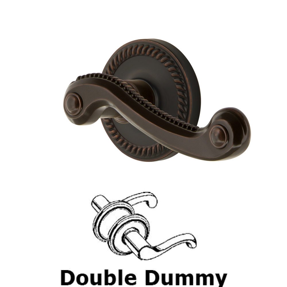Grandeur Newport Plate Double Dummy with Newport Lever in Timeless Bronze