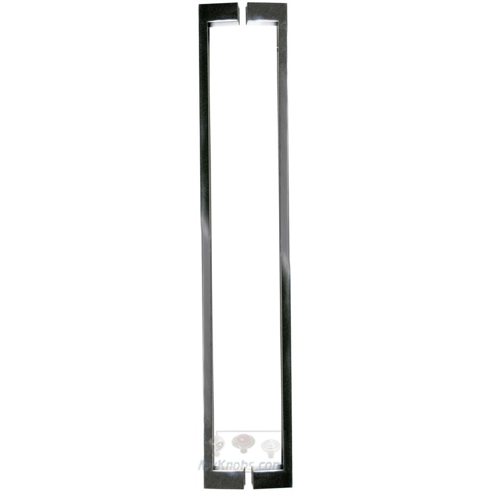 23 5/8" Centers Back to Back Rectangular Appliance/Shower Door Pull in Polished Stainless Steel