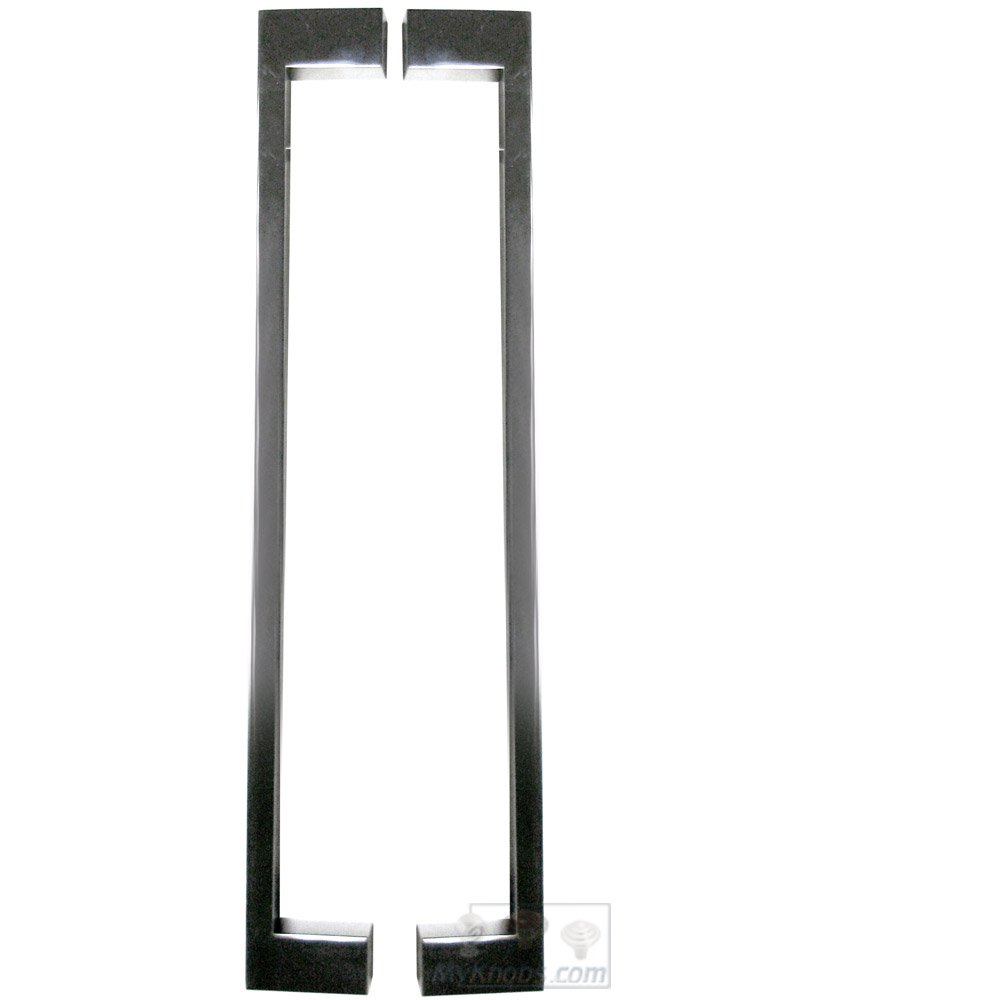 7 7/8" Centers Back to Back Rectangular Appliance/Shower Door Pull in Polished Stainless Steel