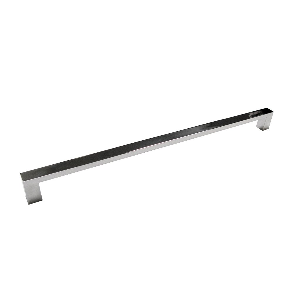 23 5/8" Centers Surface Mounted Rectangular Oversized Door Pull in Polished Stainless Steel
