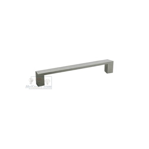 7 7/8" Centers Surface Mounted Rectangular Oversized Door Pull in Satin Stainless Steel