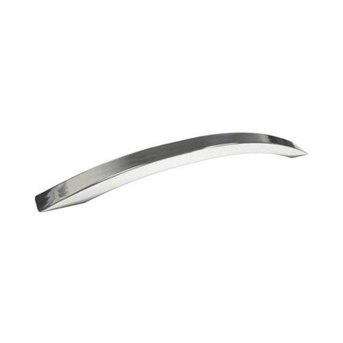 21 1/2" Centers Surface Mounted Arched Oversized Door Pull in Polished Stainless Steel