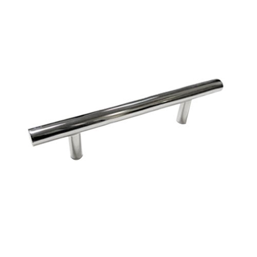 17 3/8" Centers Surface Mounted European Bar Oversized Door Pull in Polished Stainless Steel