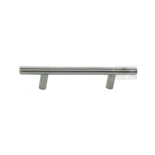 17 1/4" Centers Surface Mounted European Bar Oversized Door Pull in Satin Stainless Steel
