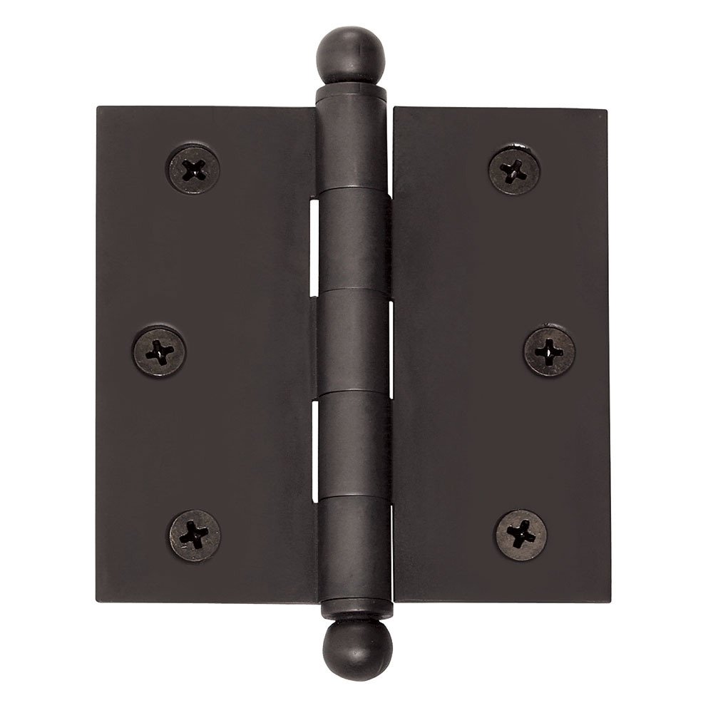 3 1/2" Ball Tipped Door Hinge (Sold Individually) in Oil Rubbed Bronze