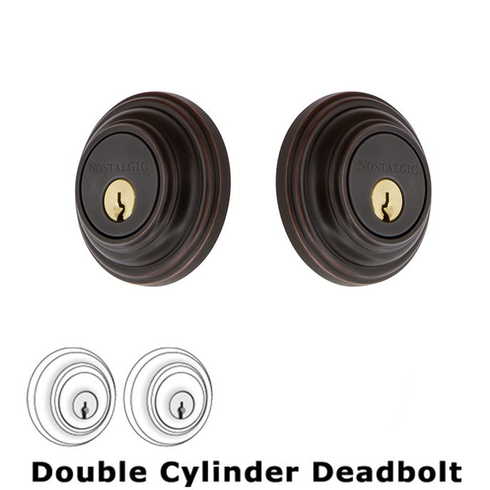 Double Deadbolt - Classic Deadbolt in Timeless Bronze