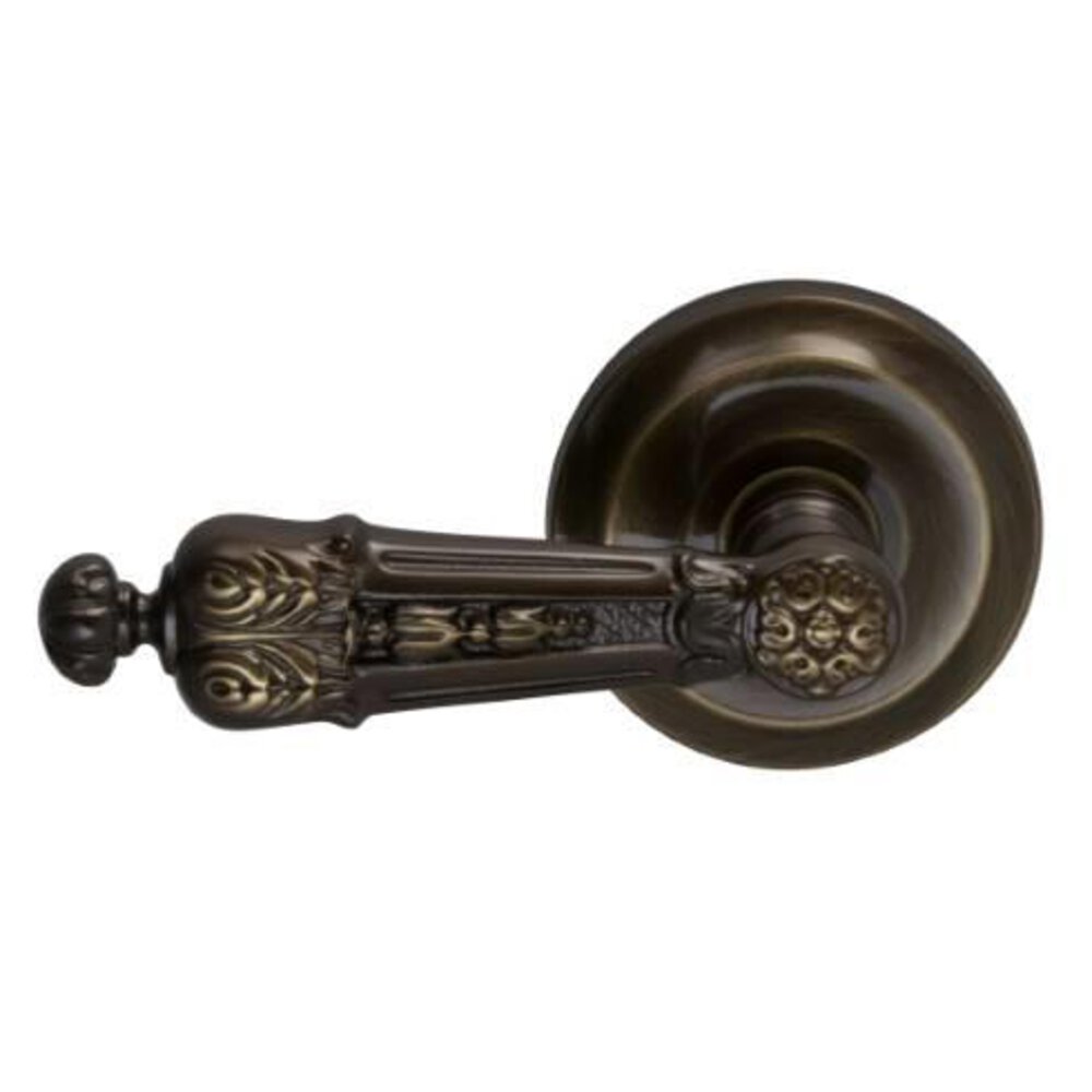 Double Dummy Royale Left Handed Lever with Radial Rosette in Shaded Bronze Lacquered