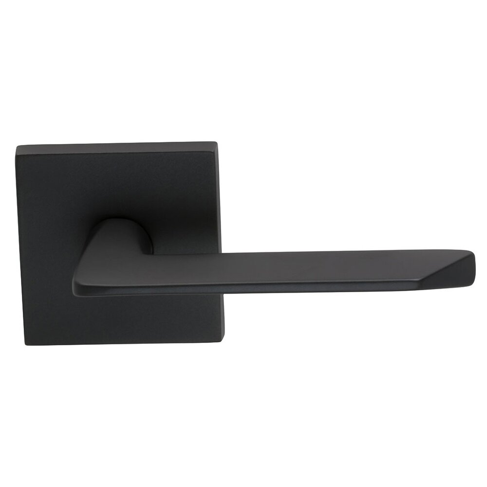 Double Dummy Slim Lever with Square Rose in Oil Rubbed Bronze Lacquered
