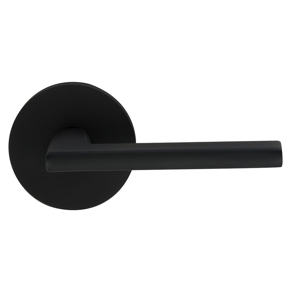 Double Dummy Wedge Right-Handed Lever with Modern Rose in Oil-Rubbed Bronze