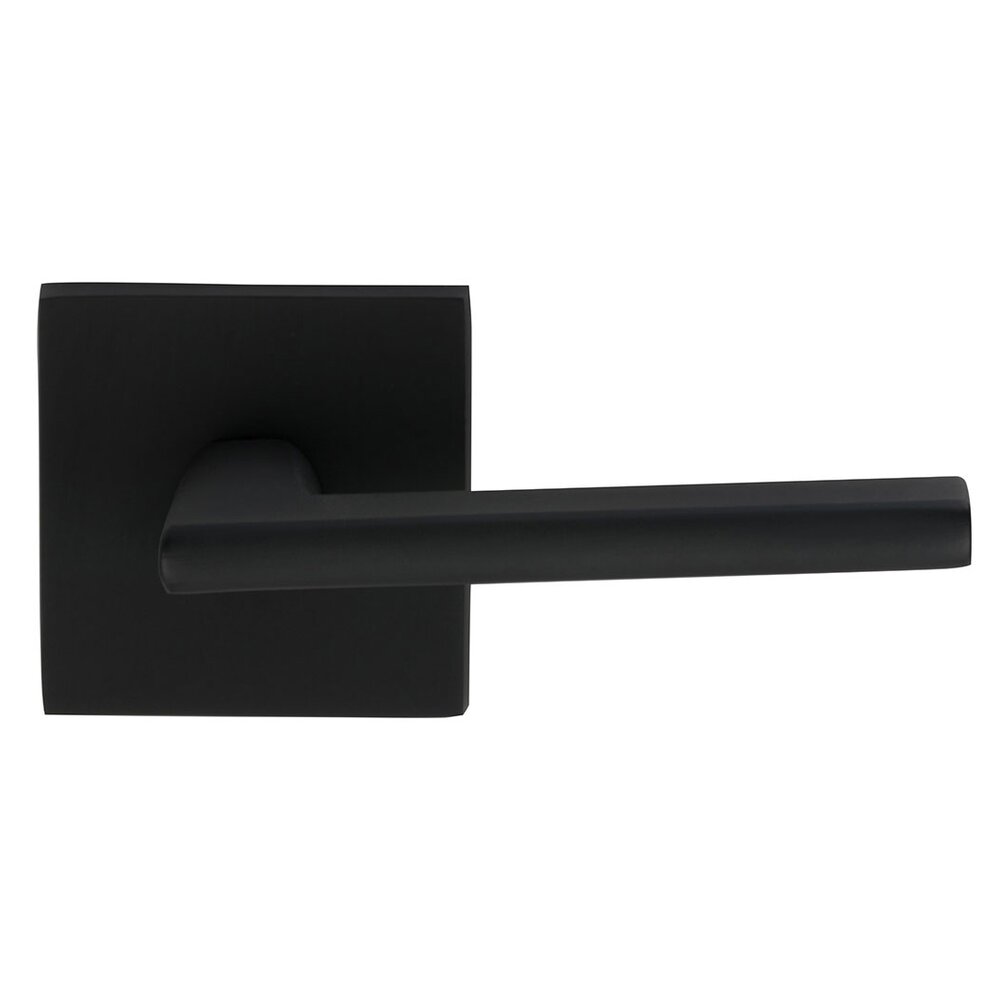 Privacy Wedge Lever with Square Rose in Oil-Rubbed Bronze