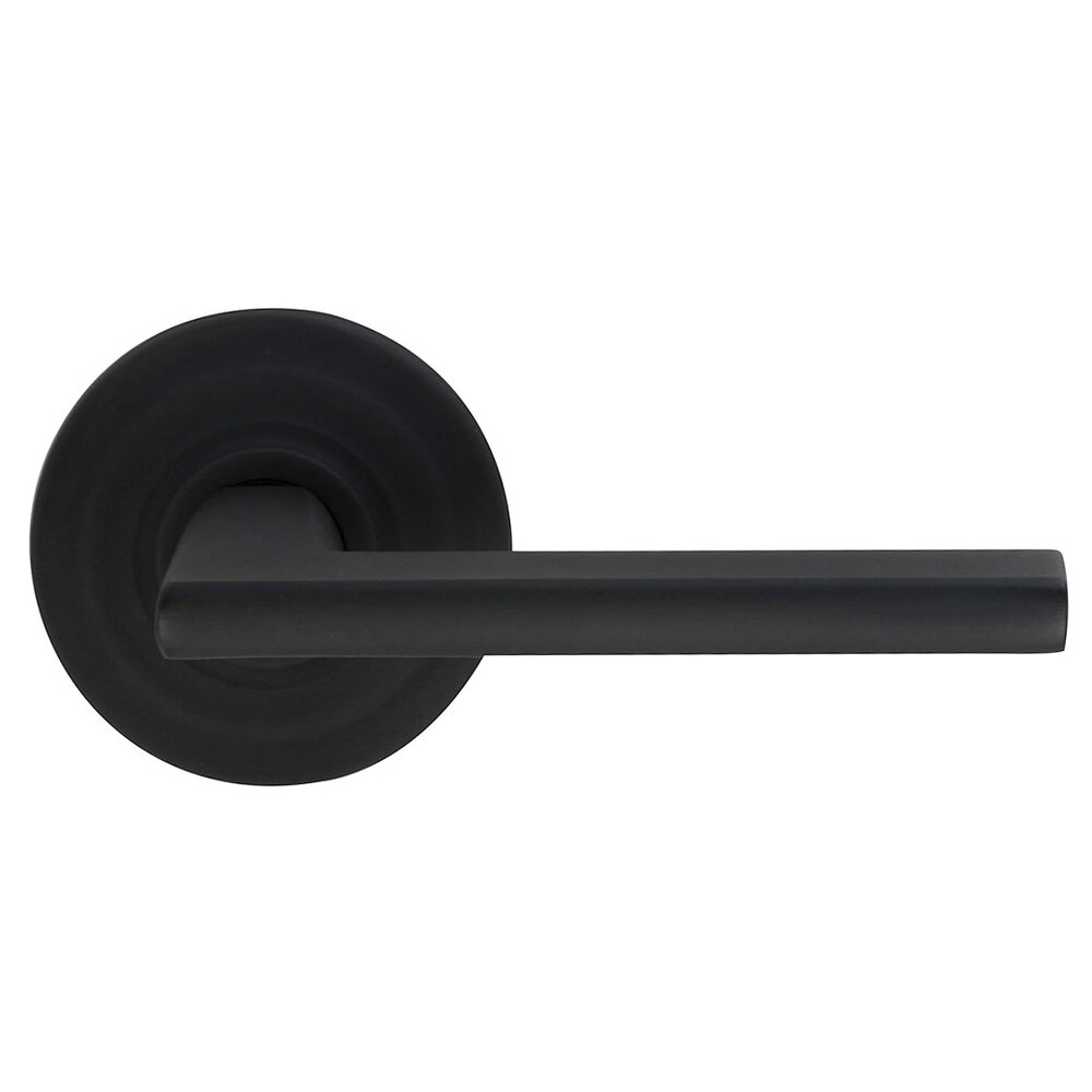 Privacy Wedge Lever with Traditional Rose in Oil-Rubbed Bronze