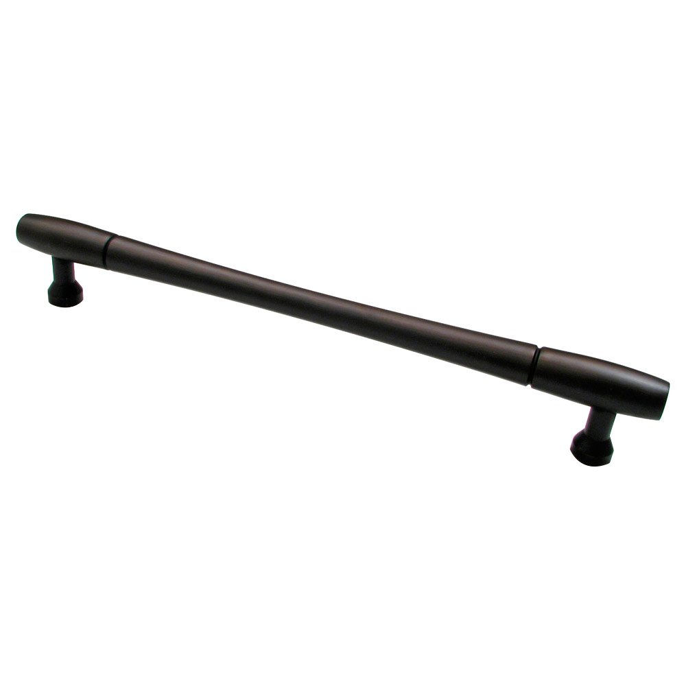 12" Centers Broad Ended Oversized Pull in Brushed Oil Rubbed Bronze