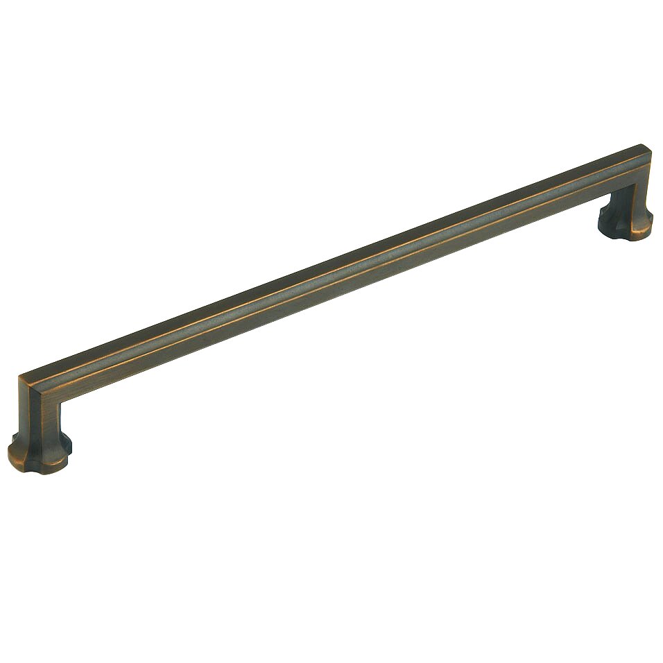 15" Centers Concealed Pull in Ancient Bronze