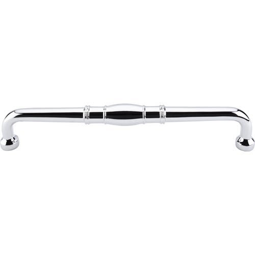 Oversized 12" Centers Door Pull in Polished Chrome 12 7/8" O/A