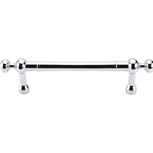 Oversized 8" Centers Door Pull in Polished Chrome 11 5/32" O/A