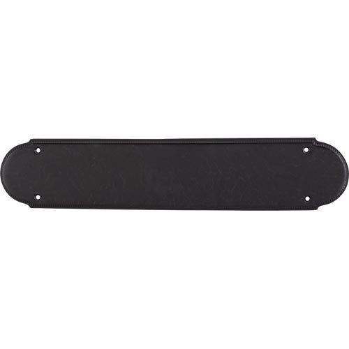 Beaded Push Plate in Patine Black