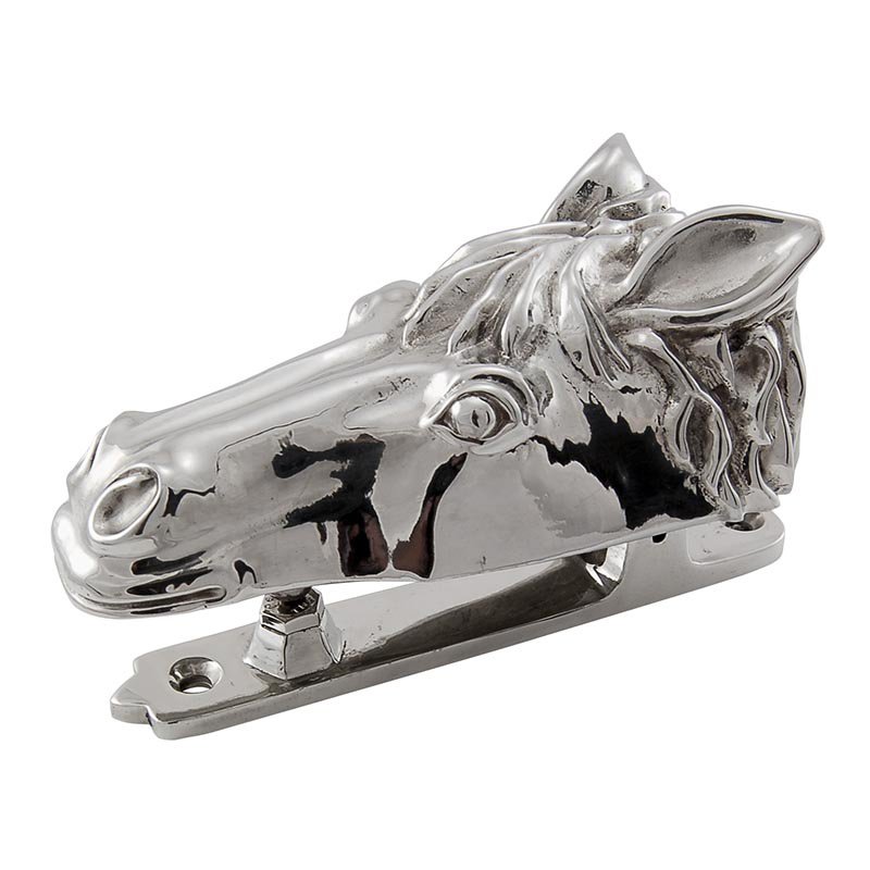 Door knockers Collection - Equestre Horse Head in Polished Silver