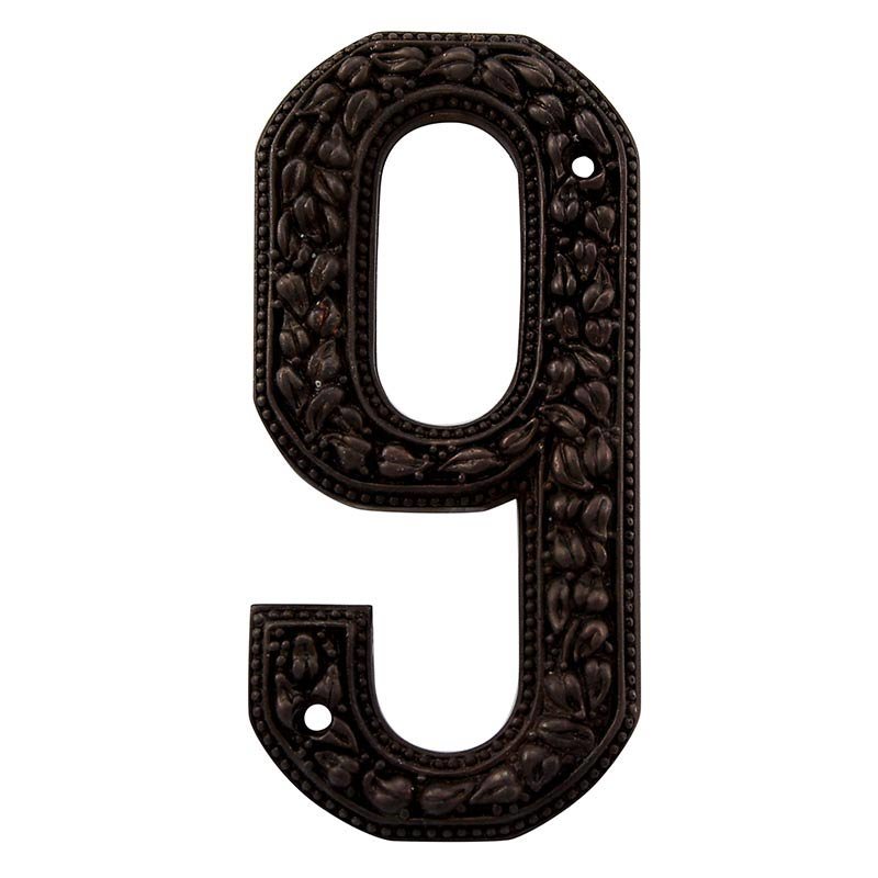 9 Number in Oil Rubbed Bronze
