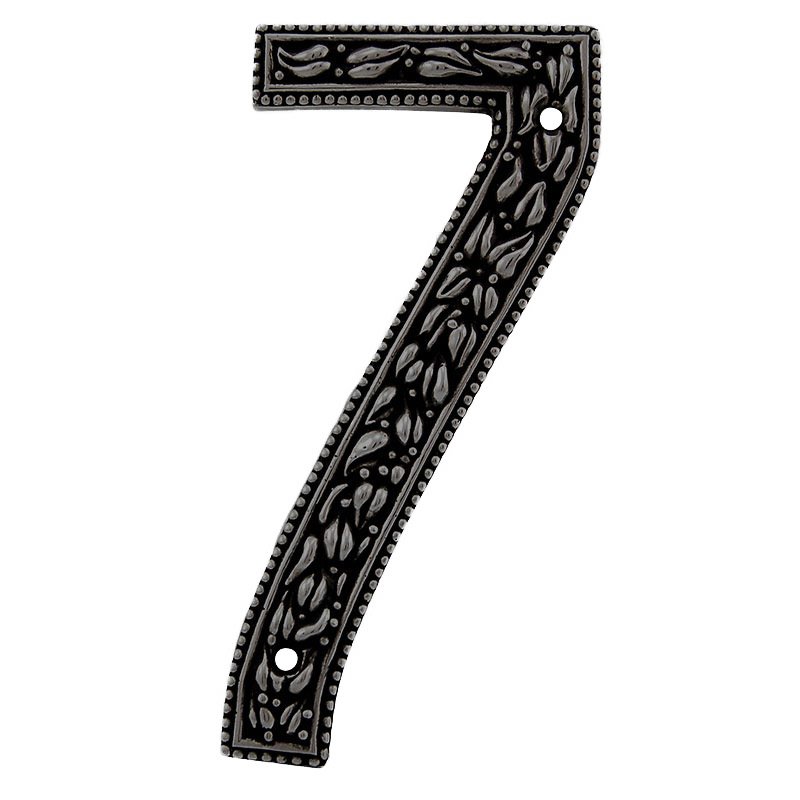 7 Number in Gunmetal