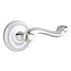 Passage Right Handed Rope Lever With Rope Rose in Polished Chrome