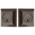 Quincy Double Cylinder Deadbolt in Oil Rubbed Bronze