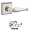 Baldwin Reserve - Decorative Door Lever with Traditional Square Rose