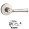 Baldwin Reserve - Federal Door Lever with Contemporary Round Rose