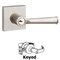 Baldwin Reserve - Federal Door Lever with Contemporary Square Rose